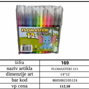 FLOMASTERI 12/1