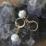 Biserčići u zlatnoj varijanti za svaki dan ✨️ Prirodni kultivisani biser 9mm Hirurški čelik