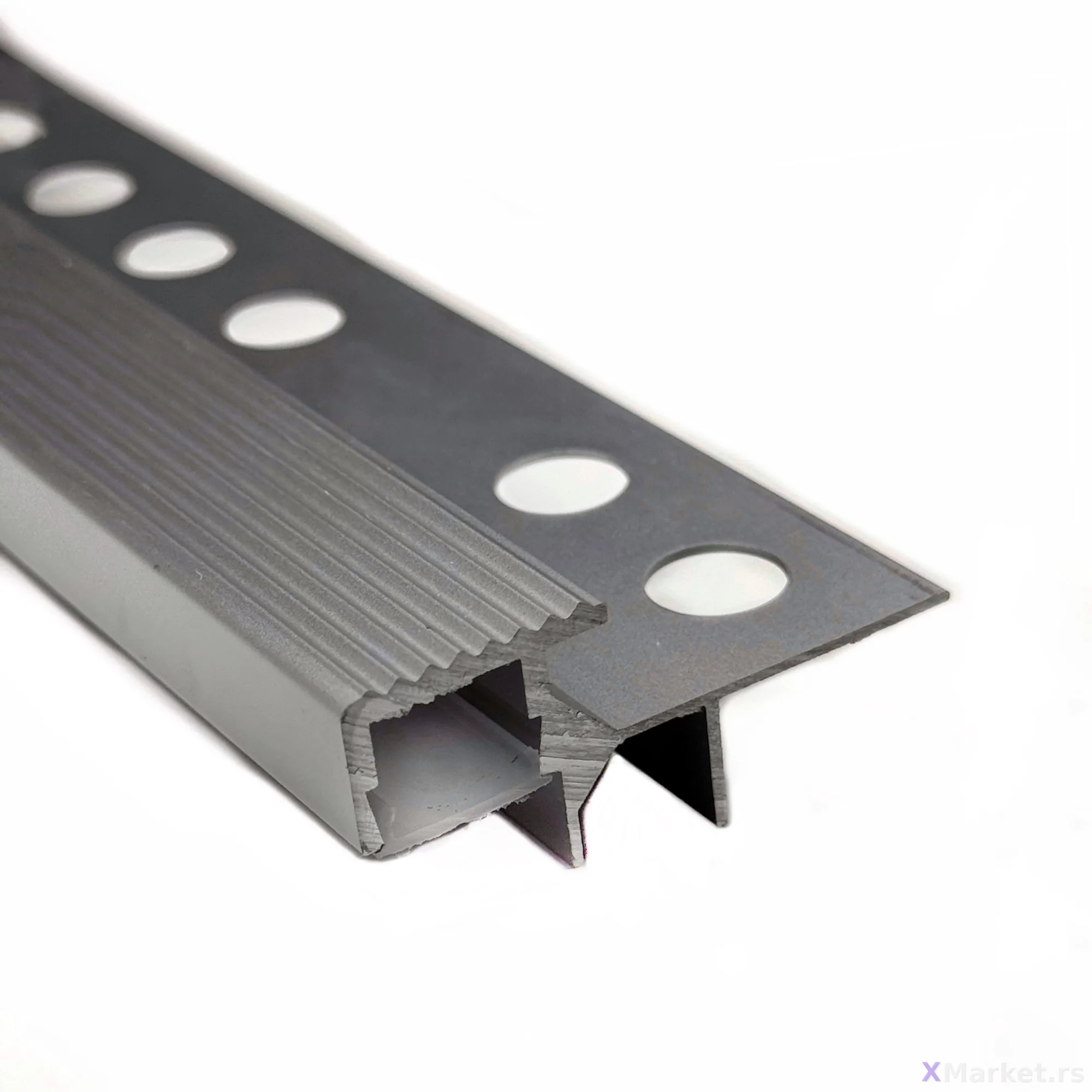 Aluminijumski LED profili — LED 08 stepenišni L2,7m i L3m