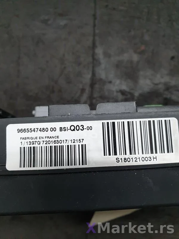 Citroen C4 II BSI oe. 9665547480 Q03-00