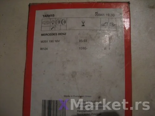 Disk plocice tar415 Mercedes 190, 124