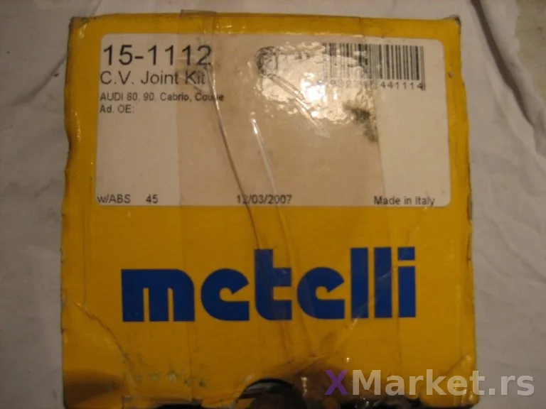 Homokineticki zglob Meteli 15-1112