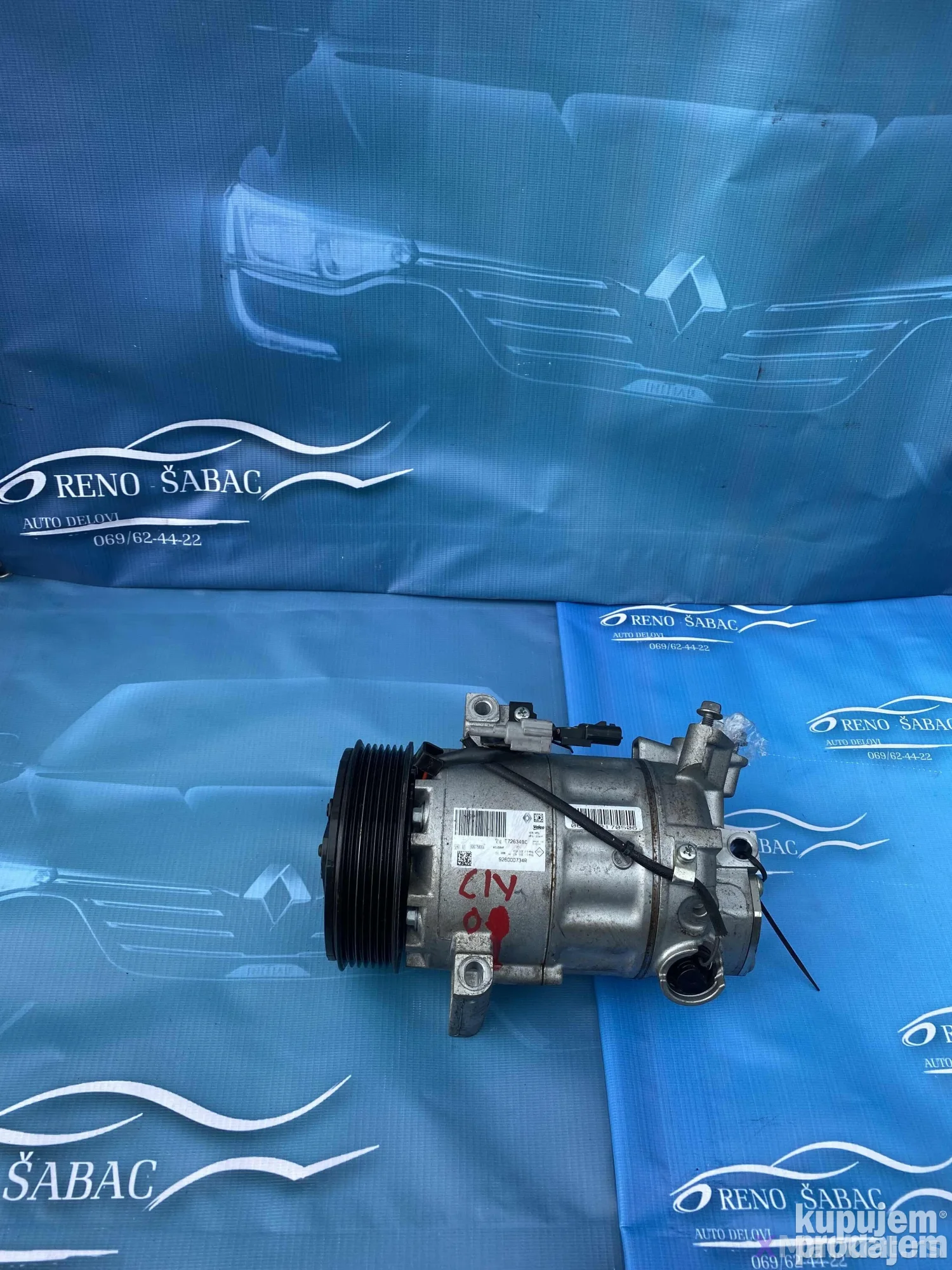 kompresor klime CAPTUR I CLIO IV 0,9 i 1,2 TCe