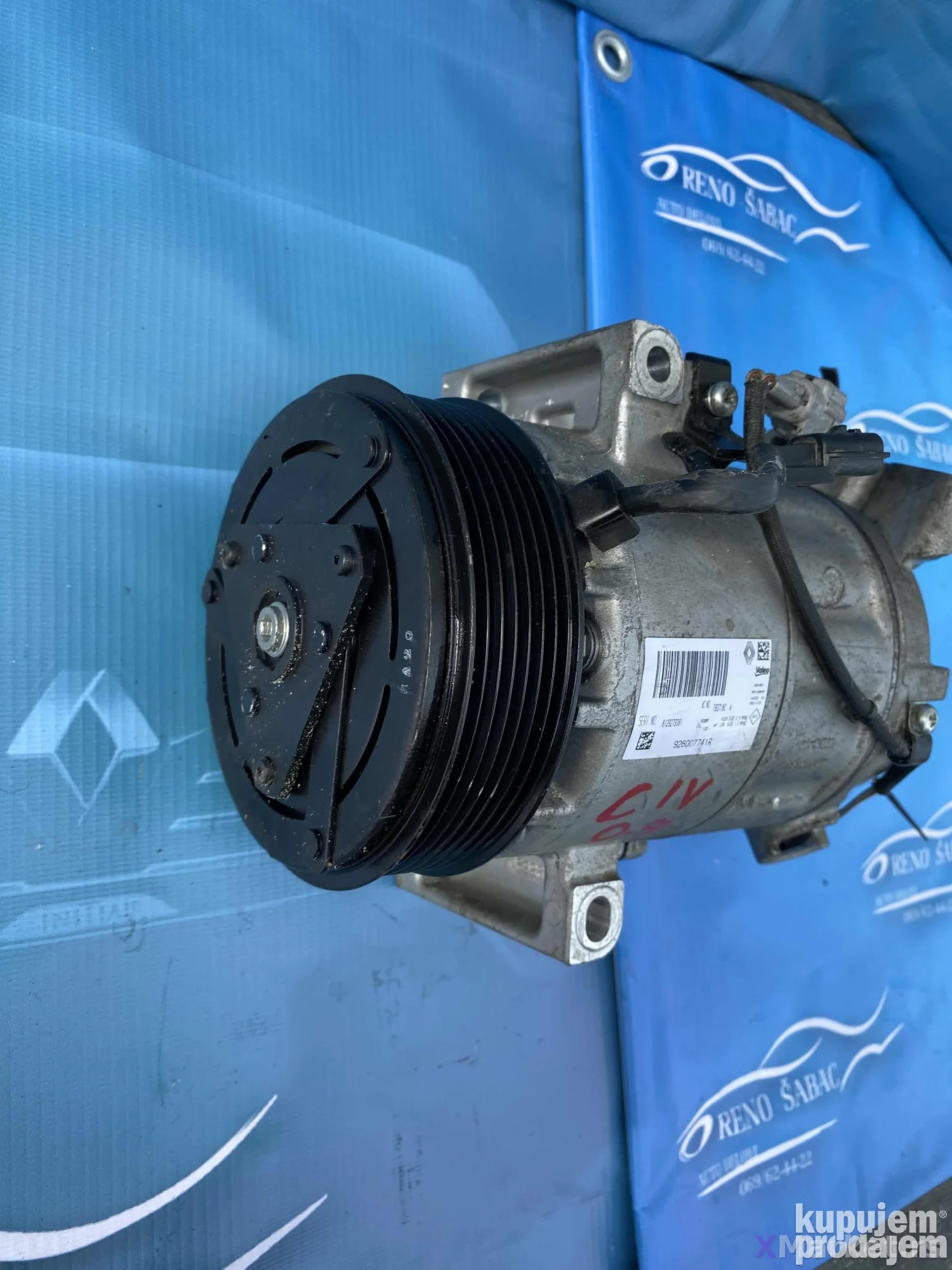 kompresor klime CLIO CAPTUR 0,9tce Restaling