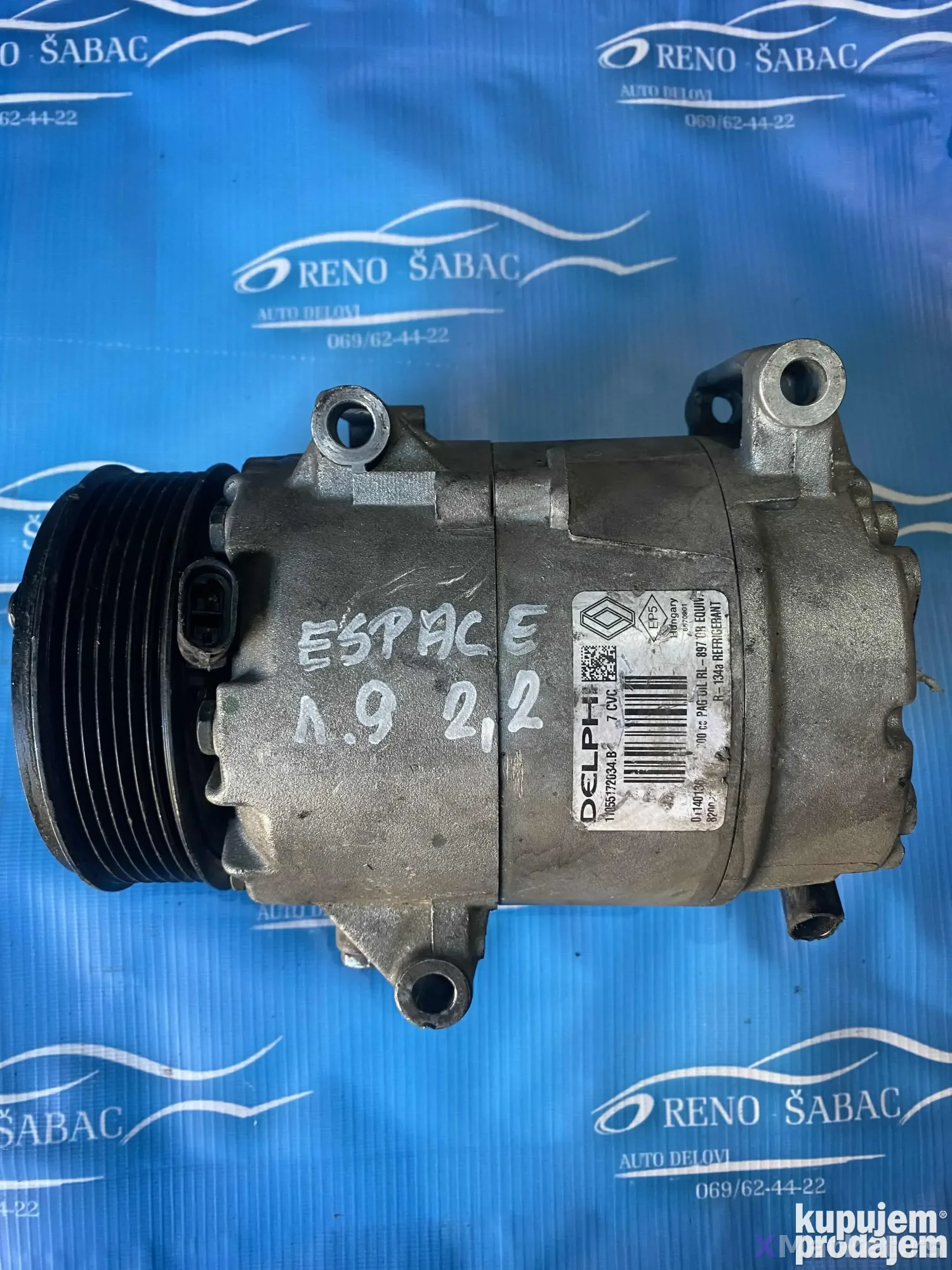 kompresor klime espace 1,9 i 2,2 dci