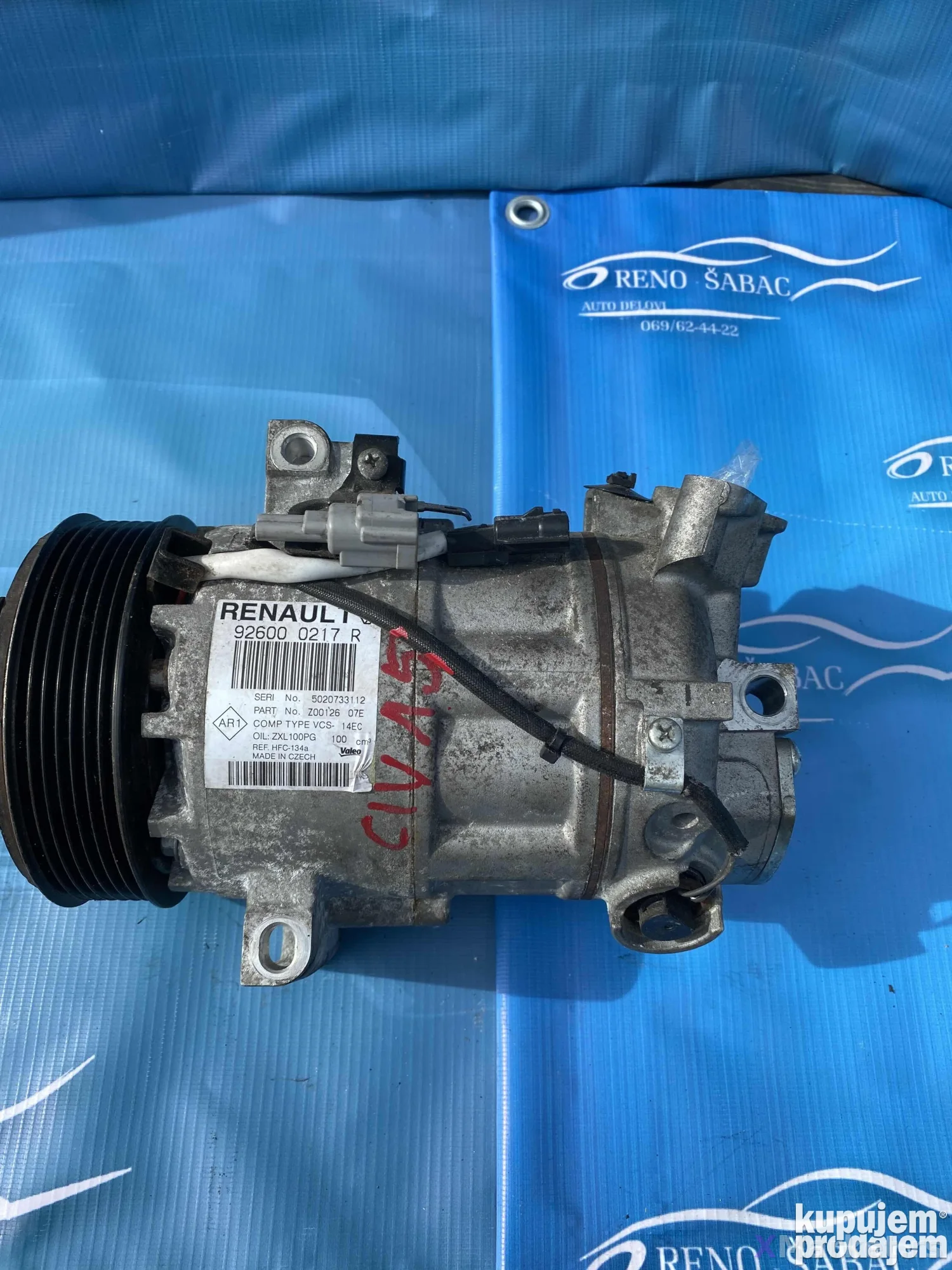 kompresor klime Renault 0,9 i 1,2tce