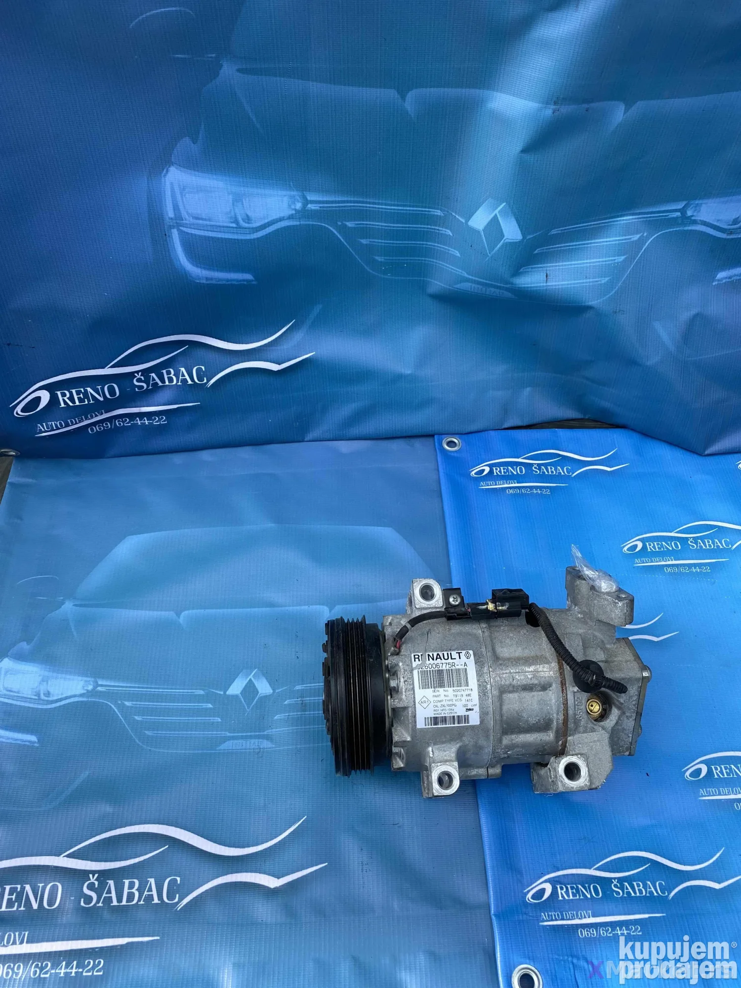 kompresor klime renault  1,0 tse