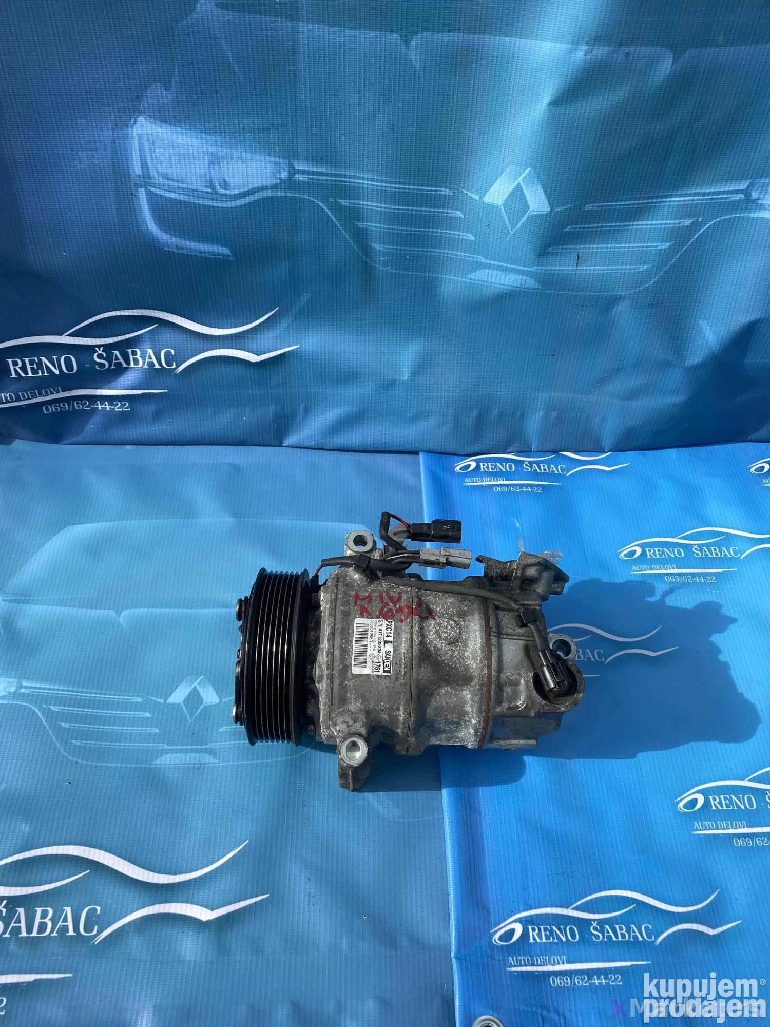 kompresor klime renault 1,6 dci