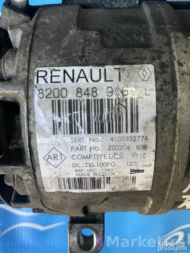 kompresor klime Trafic 1,6 dci