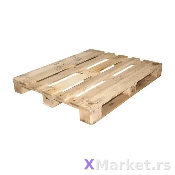 Korišćena Drvena Paleta 1200x1000 mm – VK Kvalitet (Prva Klasa)