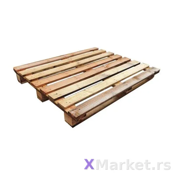 Korišćena Drvena Paleta 1300x1100 mm – Industrijska Snaga