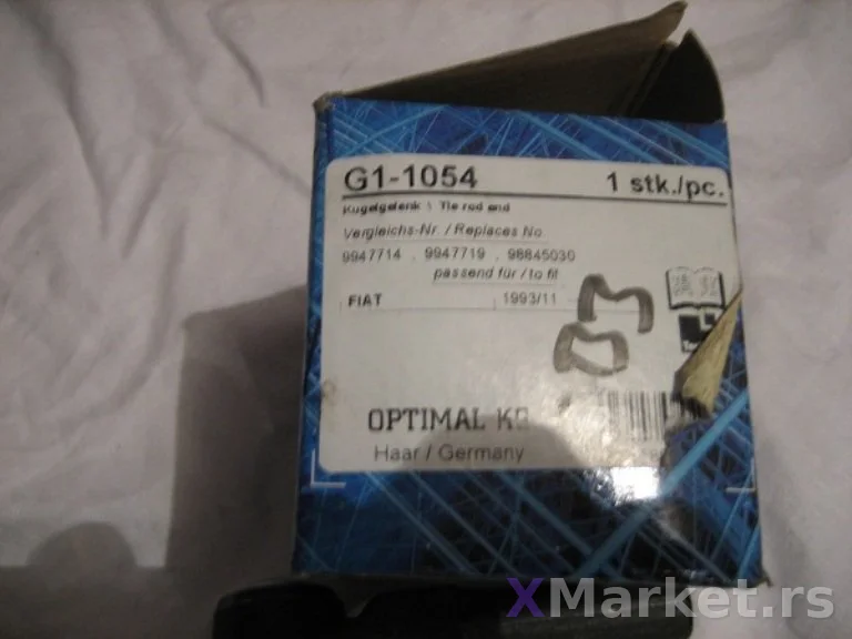 Kraj spone, leva, desna Optimal G1-1054