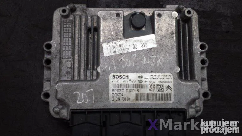 Motorni kompjuter Citroen Peugeot 0281012529  oe. 9663475880
