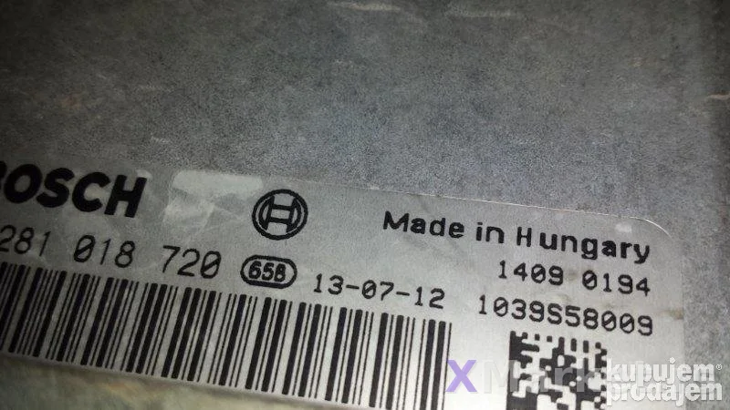 Motorni kompjuter Fiat Doblo Bosch 0281018720