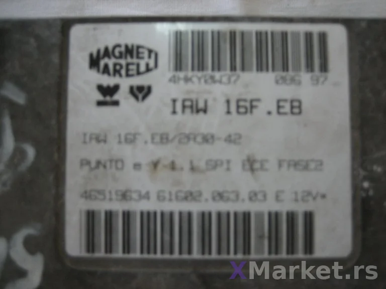 Motorni kompjuter Fiat Punto 1  1.1