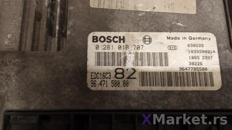 Motorni kompjuter Peugeot 206 1.4HDI oe. 9647158080