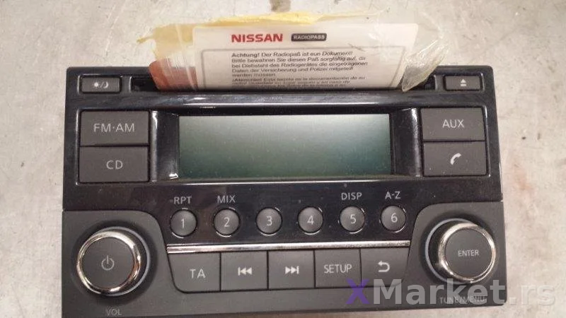 Nissan Juke radio originalni NOV  oe. agc-0071rf