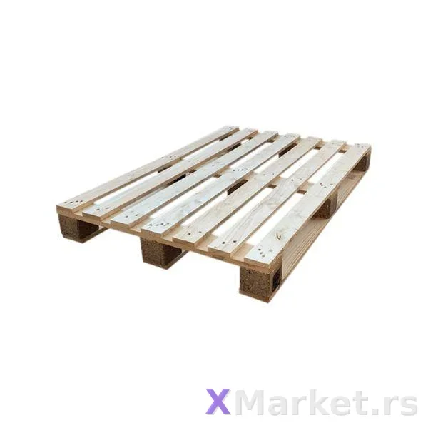 Nova Drvena Paleta 1200x800 mm – Standard Kvaliteta