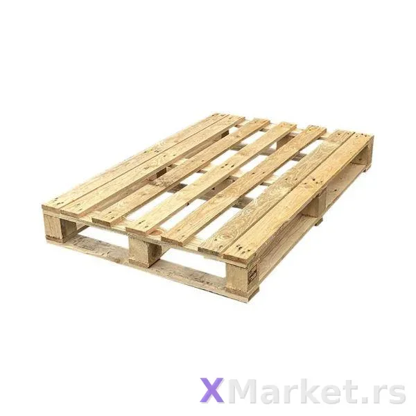 Ojačana Drvena Paleta 1200x800 mm – Maksimalna Izdržljivost