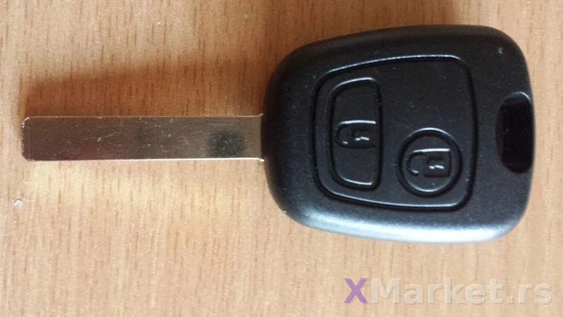 Peugeot 307,  206 kuciste kljuca, novi tip