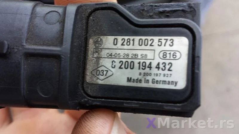 Renault Clio 1.5DCI senzor pritiska turbine