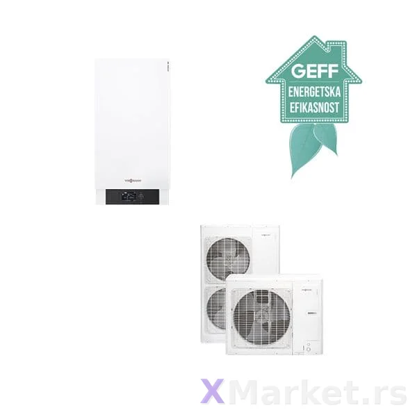 Toplotna pumpa VIESSMANN vazduh/voda VITOCAL 100-S grejanje i hladjenje