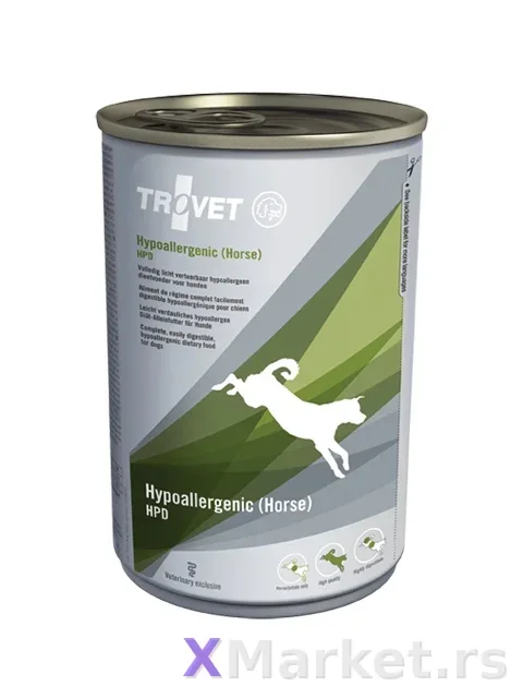 TRD Trovet Hypoallergenic horse dog 3 kg