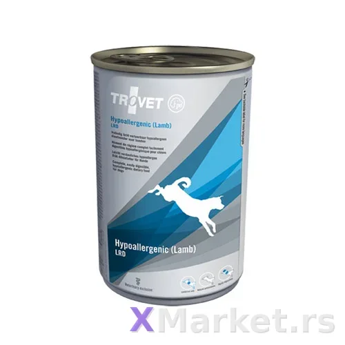TRD Trovet Hypoallergenic jagnjetina dog 400 g