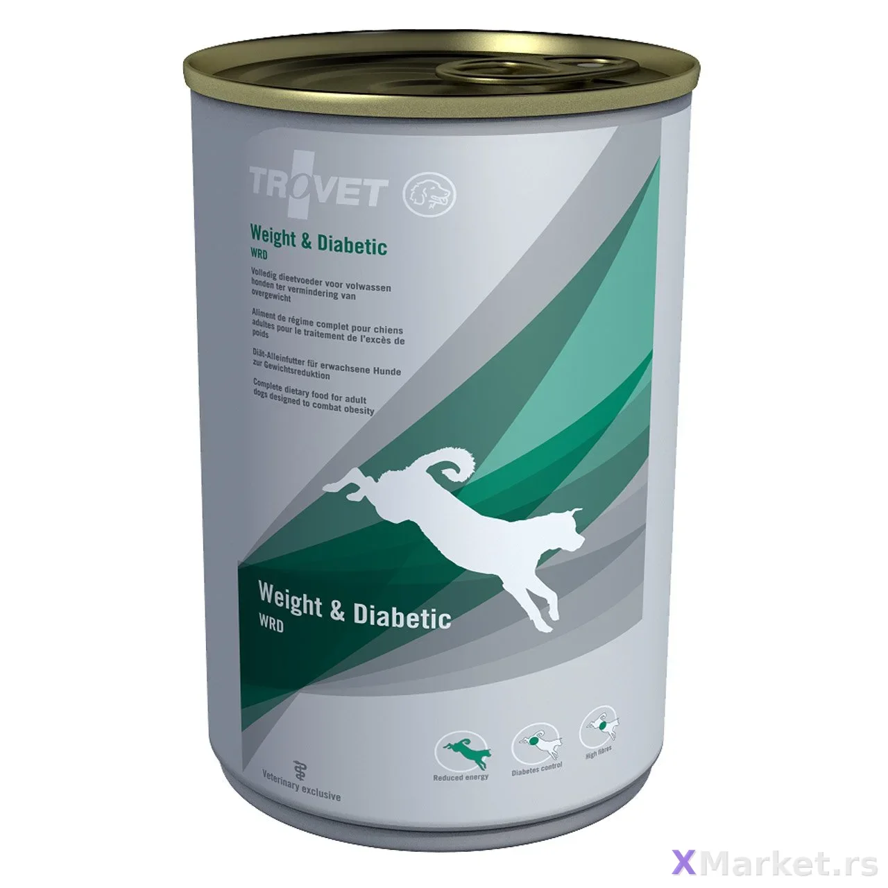 TRD Trovet Weight&Diabetic dog 3 kg