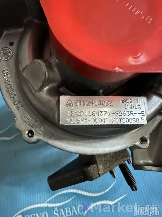 turbina 1,5 dci Renault Reno od 2013
