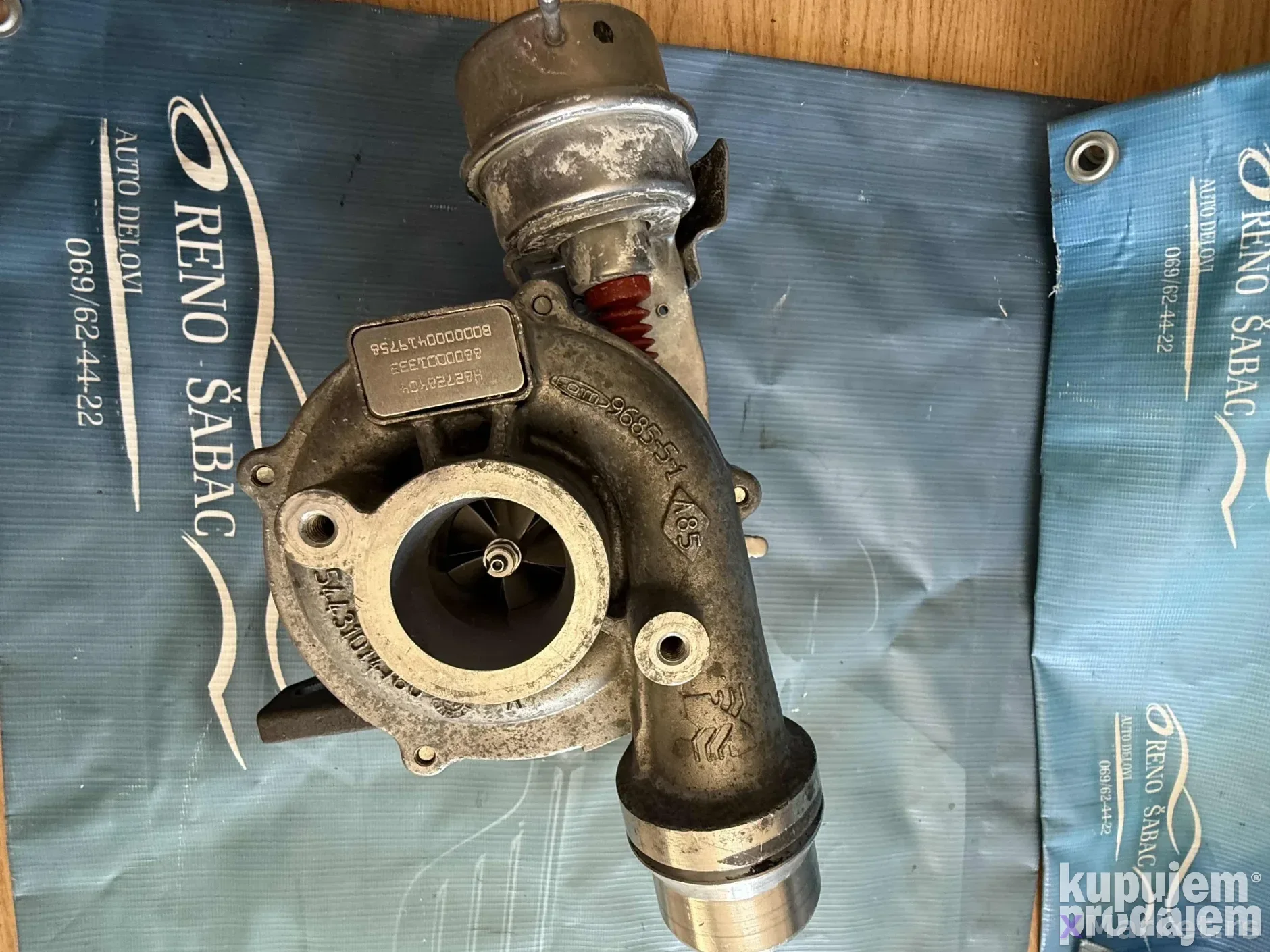 turbina Renault 1,5dci 81 kw