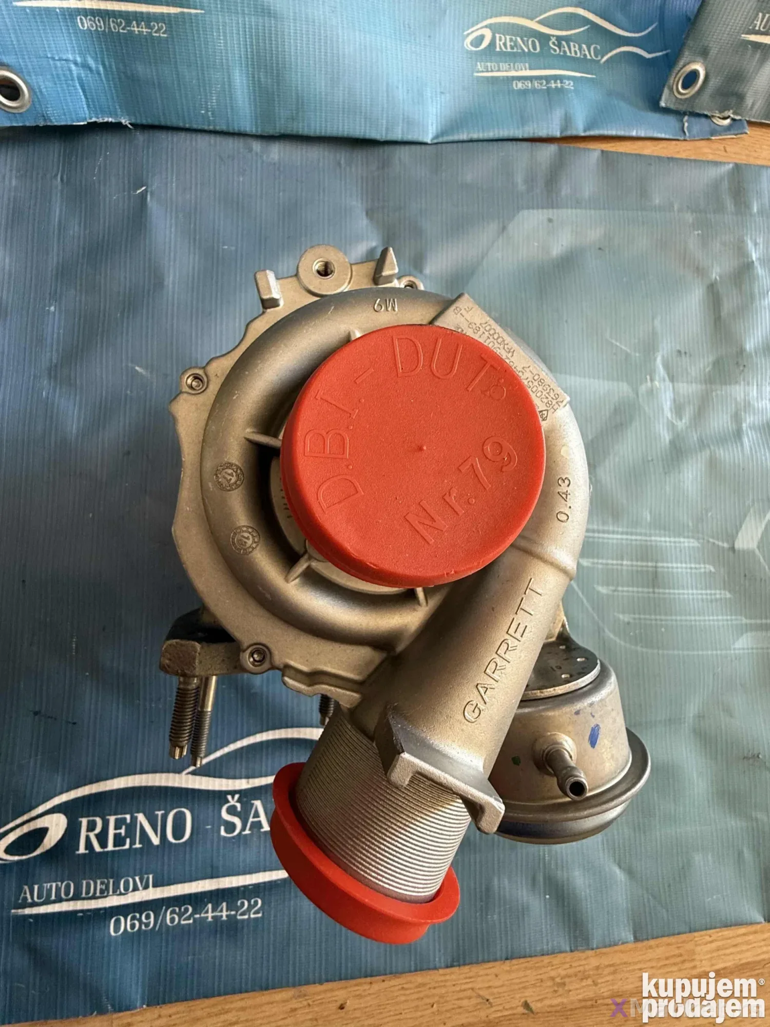 turbina Renault 1,9dci 96kw