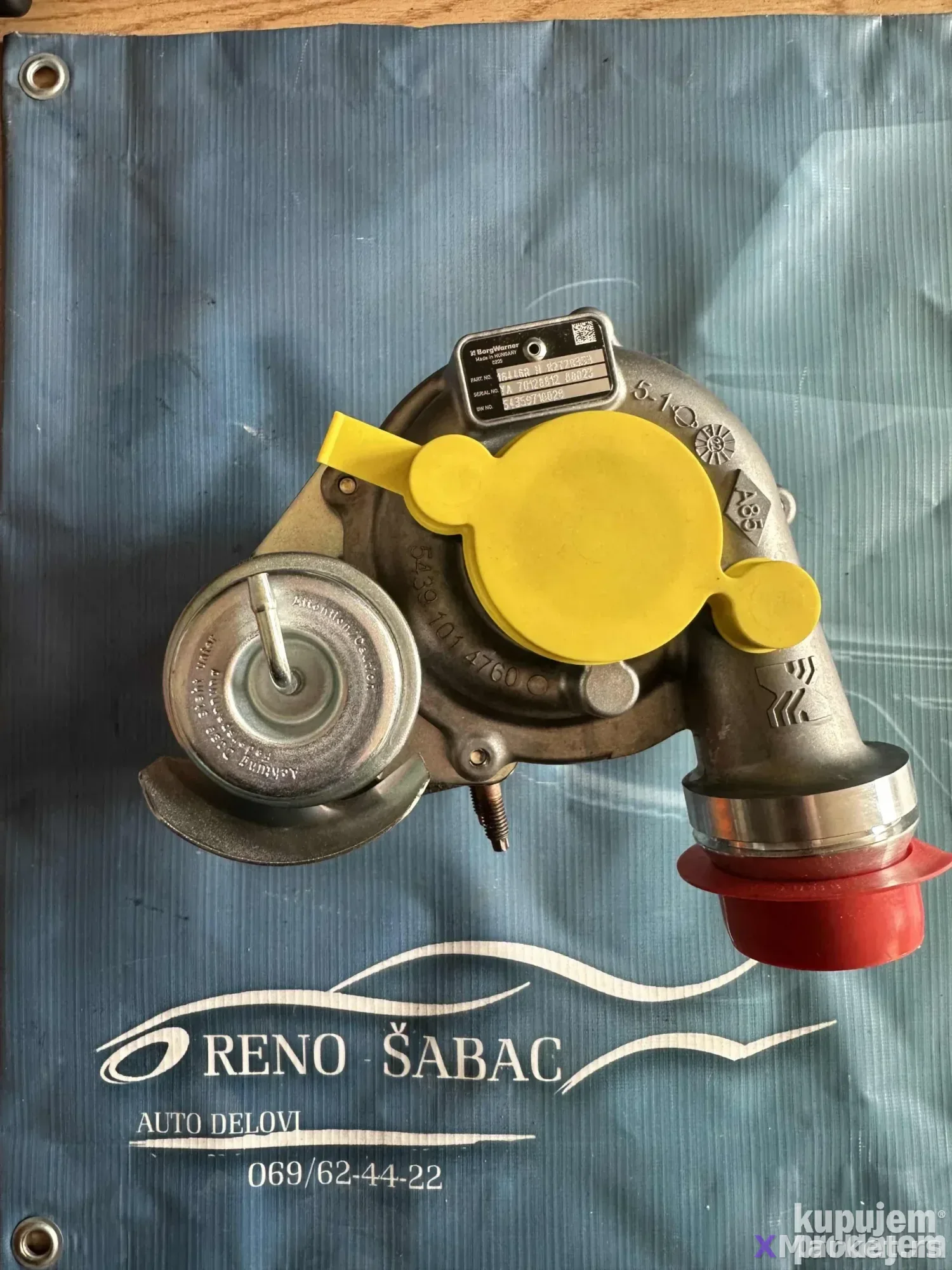 turbina za 1,5dci 54391014760
