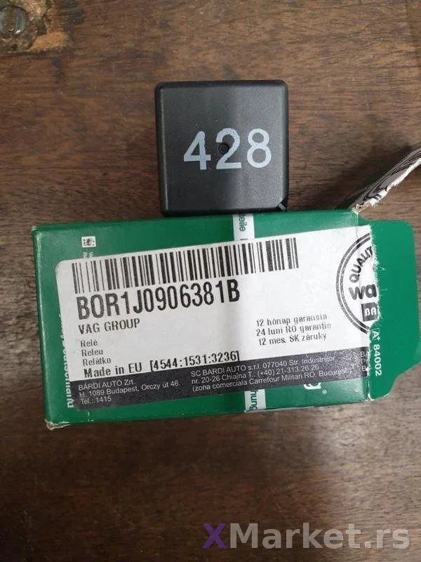 Vw relej radnog kontakta oe. 1j0906381B