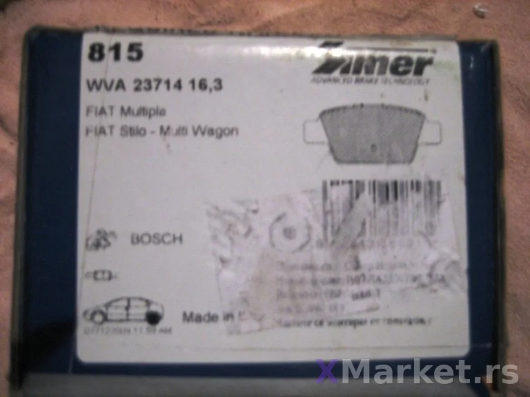 Zadnje disk plocice Simer 815