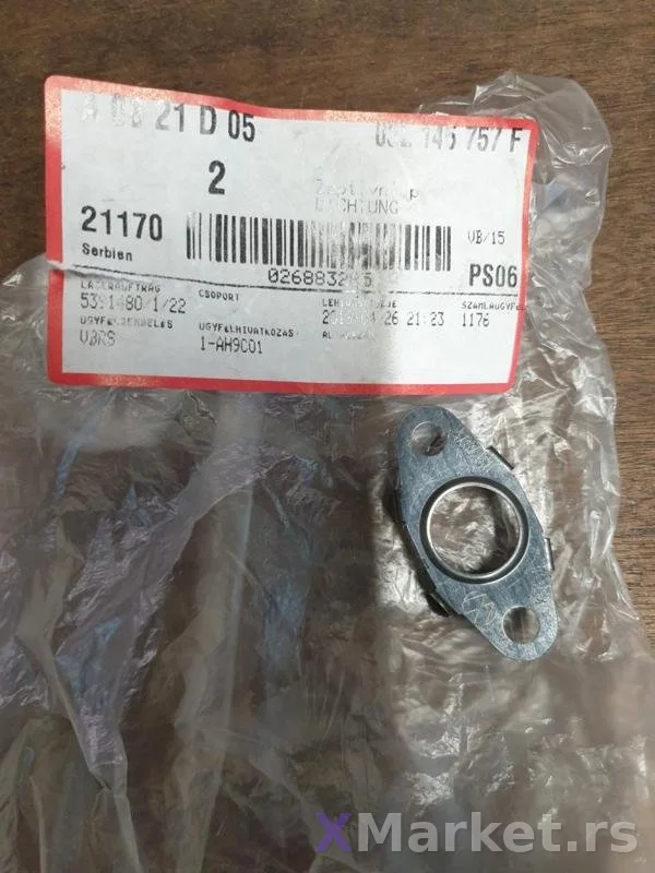 Zaptivac cevi slivnika ulja na turbini oe.03L145757F